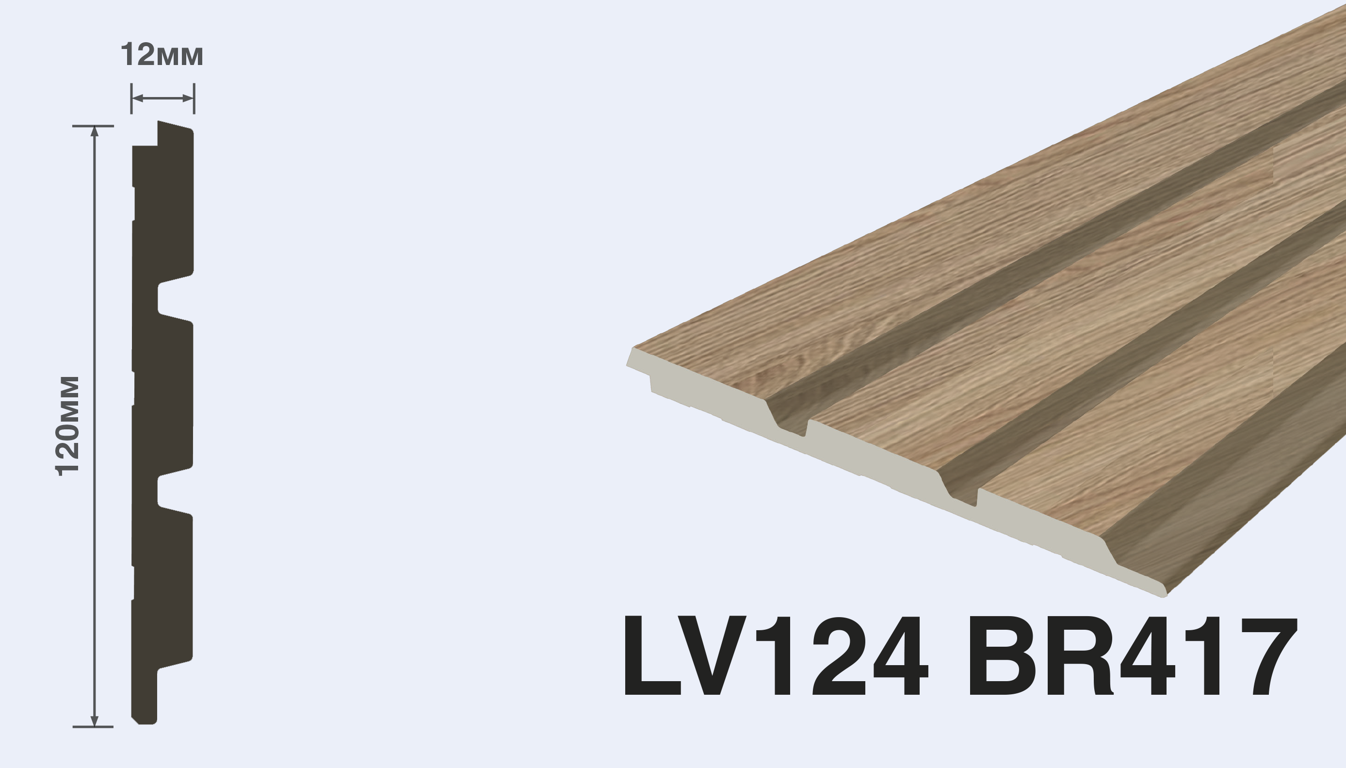 LV124 BR417 Панель