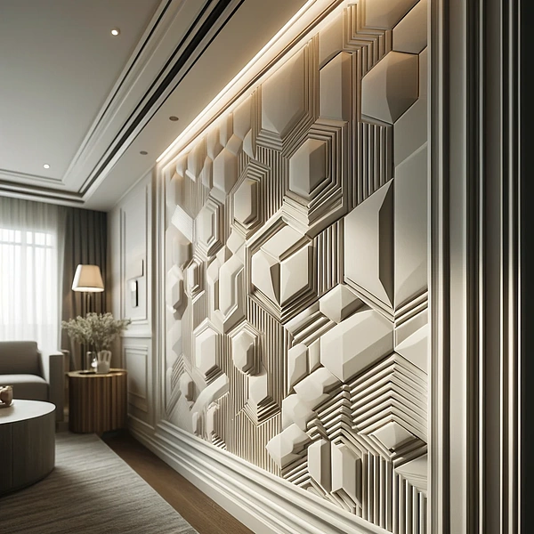 Гипсовые 3d панели