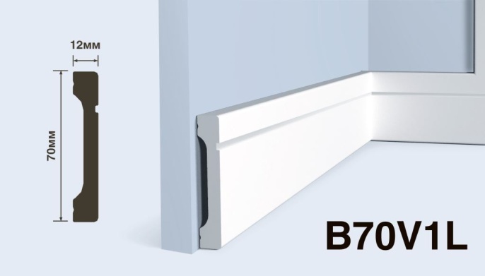Плинтус B70V1L