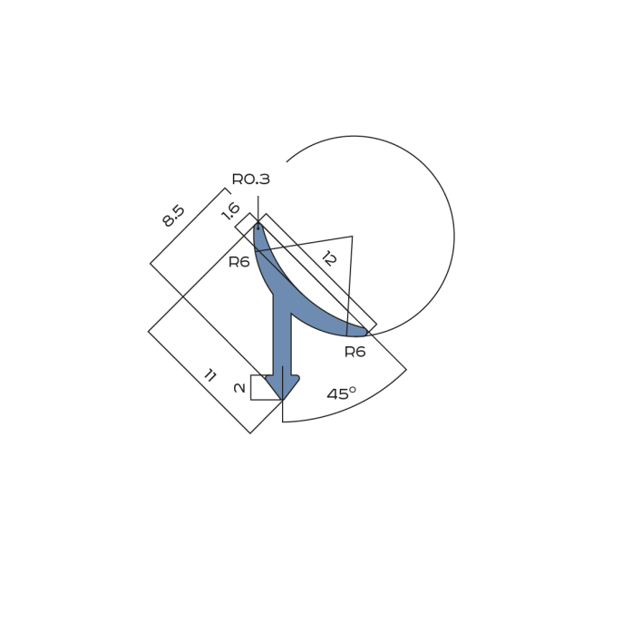 PV30-02 Профиль для плитки внутренний универсальный NEEXY серебро матовое 12мм х 2.7м