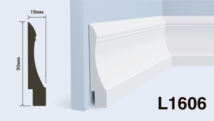 Плинтус L1606