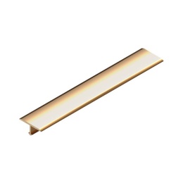PVL34-01 Профиль T-образный NEEXY плоский латунь полированная 13мм х 2.7м