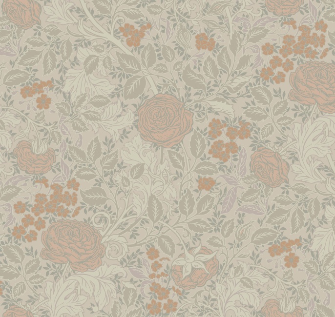 Обои BRIT12 005 British Garden