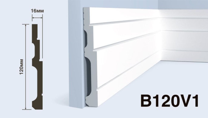Плинтус B120V1