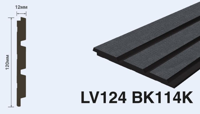 3D-панель LV124 BK114K