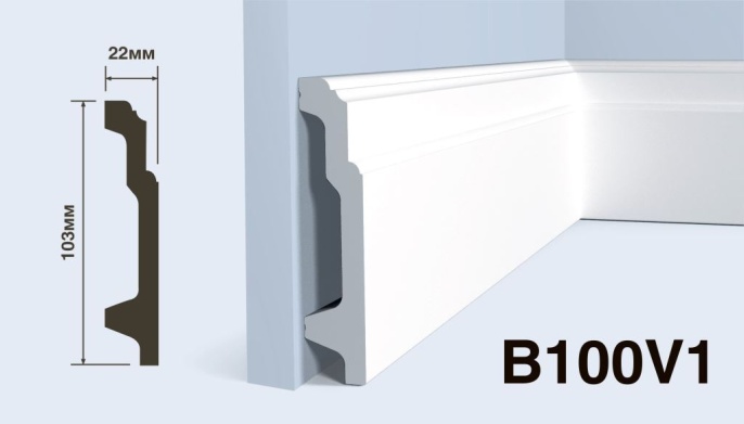 Плинтус B100V1
