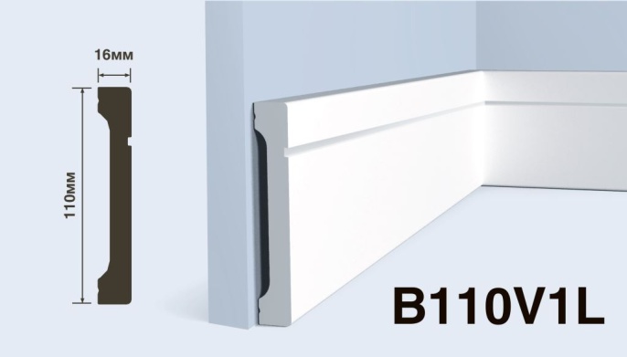 Плинтус B110V1L