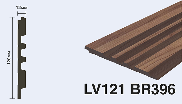 3D-панель LV121 BR396